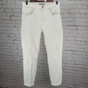 Everlane Natural White Denim The Cheeky Jean High Rise Stretch 29R (29x28.5)